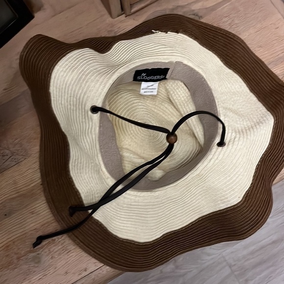 Sloggers Sun Hat Paper Gardening Floppy Wide Brim 22.5” - Picture 4 of 7